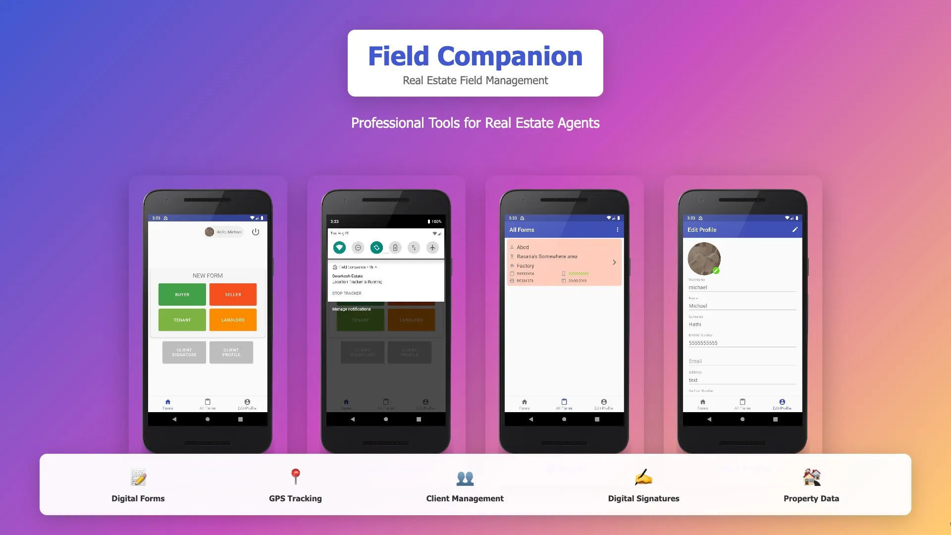 Field Companion Screens